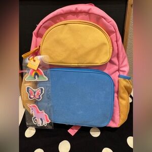 Kids backpack Cat & Jack Pink, Yellow, and Blue Kids Backpack